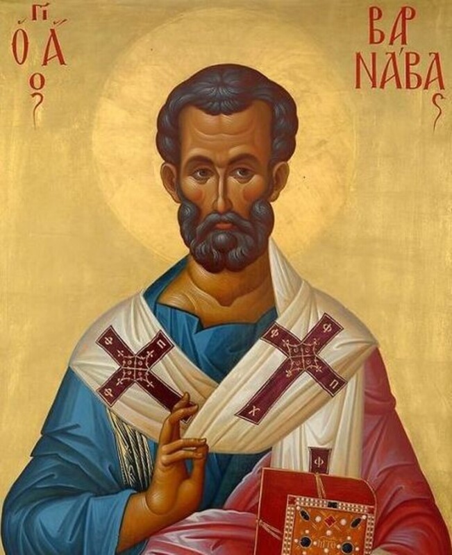 Apostle Barnabas, 1st c.